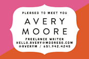 "Pleased as Punch" - Business Cards in Tangerine by hi-lighter inc. - Detail