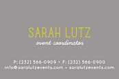 "Pop Paisley" - Business Cards in Lime by Laura Hankins - Detail