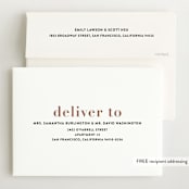 "Laud" - Baby Shower Invitations in Pink Lemonade by Jennifer Lew - FREE Recipient Addressing