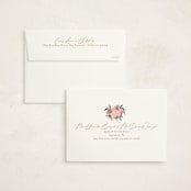 "Pram Bouquet" - Baby Shower Invitations in Cloud by Everett Paper Goods - FREE Recipient Addressing