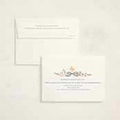 "Baby Flora" - Baby Shower Invitations in Sky by Petra Kern - FREE Recipient Addressing