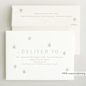 "Daisies" - Baby Shower Invitations in Baby Blue by Ani Somi - FREE Recipient Addressing