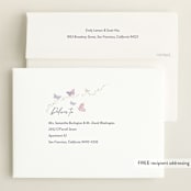 "Fabled" - Baby Shower Invitations in Blush by Jelena Vuletic - FREE Recipient Addressing