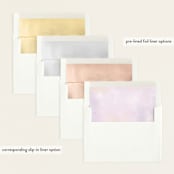 "Fabled" - Baby Shower Invitations in Blush by Jelena Vuletic - Envelope Liner Options