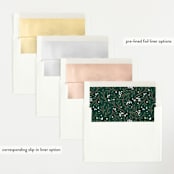 "Illuminated Storybook" - Baby Shower Invitations in Evergreen by Alethea and Ruth - Envelope Liner Options
