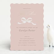 "Sweetheart" - Baby Shower Invitations in Blush by Paper Raven Co. - Front