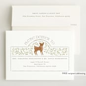 "Woodland storybook" - Baby Shower Invitations in Ecru by Creo Study - FREE Recipient Addressing