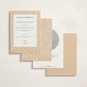 "Whimsical Frame" - Baby Shower Invitations in Creamery by Vera Lim - Back of Card Options