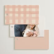 "Lemonade" - Bridal Shower Favor Tags in Strawberry Matcha by Vera Lim - Back of Card Options