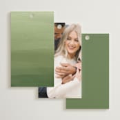 "Verdure" - Bridal Shower Favor Tags in Garden by Leah Bisch - Back of Card Options