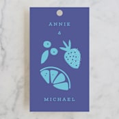 "I Do BBQ" - Bridal Shower Favor Tags in Ice by Corinne Malesic - Front
