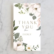 "Country Garden" - Bridal Shower Favor Tags in Petal by Susan Moyal - Front