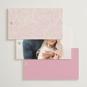 "fragrance" - Bridal Shower Favor Tags in Hydrangea by Jen Owens - Back of Card Options