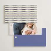 "Tacos & Tequila" - Bridal Shower Favor Tags in Blueberry by Sherley Ferreira - Back of Card Options