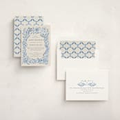 "Baby Frame" - Baby Shower Invitations in Frost by Petra Kern - Assembled