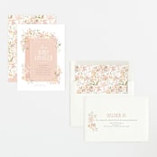 "Storybook" - Baby Shower Invitations in Carnation by Itsy Belle Studio - Assembled