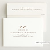 "autumn toile" - Baby Shower Invitations in Acorn by Rebecca Durflinger - FREE Recipient Addressing