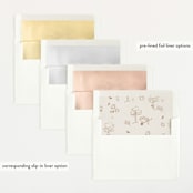 "autumn toile" - Baby Shower Invitations in Acorn by Rebecca Durflinger - Envelope Liner Options