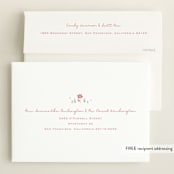 "Sweet Farm" - Baby Shower Invitations in Poppy by Carolyn MacLaren - FREE Recipient Addressing