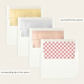 "Sweet Farm" - Baby Shower Invitations in Poppy by Carolyn MacLaren - Envelope Liner Options