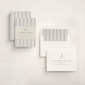"On Board" - Baby Shower Invitations in Sailor by Stephanie Hawkes - Assembled