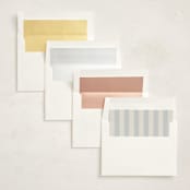 "On Board" - Baby Shower Invitations in Sailor by Stephanie Hawkes - Envelope Liner Options