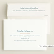 "It's An Event" - Baby Shower Invitations in Ocean by Robert and Stella - FREE Recipient Addressing