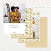 "Little Honey" - Baby Shower Invitations in Greige by Itsy Belle Studio - Back of Card Options