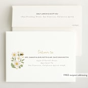 "Little Honey" - Baby Shower Invitations in Greige by Itsy Belle Studio - FREE Recipient Addressing