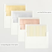 "Briar" - Baby Shower Invitations in Sunshine by Kate Ahn - Envelope Liner Options