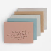 "Due With Two" - Baby Shower Invitations in Carnation by Erica Krystek - Colored Envelopes Available