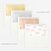 "Due With Two" - Baby Shower Invitations in Carnation by Erica Krystek - Envelope Liner Options