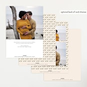 "scandinavian flower" - Baby Shower Invitations in Blush by Sara Hicks Malone - Back of Card Options