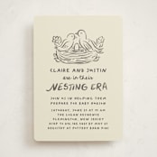 "Nesting era" - Baby Shower Invitations in Beetle by Creo Study - Front