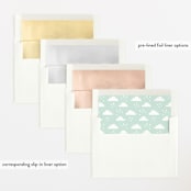 "Petite Jungle shower" - Baby Shower Invitations in Forest by Jennifer Wick - Envelope Liner Options