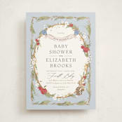 "Disney's Snow White Someday" - Baby Shower Invitations in Blue Skies by Erin L. Wilson - Front