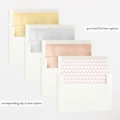 "Whisper" - Baby Shower Invitations in Blush by Sara Hicks Malone - Envelope Liner Options
