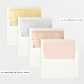 "Cascading Shower" - Baby Shower Invitations in Sage by Jennifer Wick - Envelope Liner Options