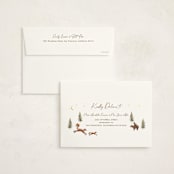"Forest Adventure" - Baby Shower Invitations in Olive by Elly - FREE Recipient Addressing
