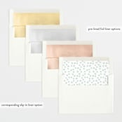 "Seedlings" - Baby Shower Invitations in Navy by Jennifer Wick - Envelope Liner Options
