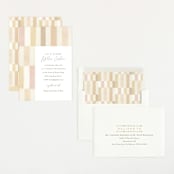 "Sunset" - Baby Shower Invitations in Sunshine by Sara Hicks Malone - Assembled