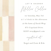 "Sunset" - Baby Shower Invitations in Sunshine by Sara Hicks Malone - Detail