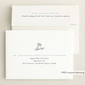 "Mimosas and Milk" - Baby Shower Invitations in Sky by Alethea and Ruth - FREE Recipient Addressing
