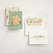 "Storybook" - Baby Shower Invitations in Mint by Jennifer Wick - Assembled