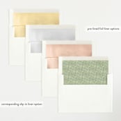 "Woodland" - Baby Shower Invitations in Greige by Itsy Belle Studio - Envelope Liner Options