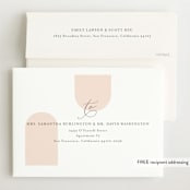 "Abstracted Arch" - Baby Shower Invitations in Spring by Carolyn MacLaren - FREE Recipient Addressing