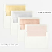"Abstracted Arch" - Baby Shower Invitations in Spring by Carolyn MacLaren - Envelope Liner Options