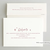 "vintage wedding cake" - Bridal Shower Invitations in Blush by Cass Loh - FREE Recipient Addressing