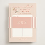 "pamplemousse" - Bridal Shower Invitations in Agrume by Jamie Alexander - Assembled with Belly Band