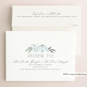 "Something Blue" - Bridal Shower Invitations in Bluebelle by Itsy Belle Studio - FREE Recipient Addressing